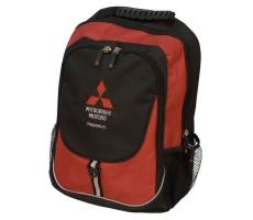 Рюкзак Mitsubishi Backpack, Black-Red